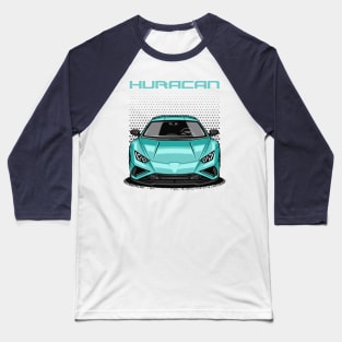 Huracan LP610-4 (Celeste) Baseball T-Shirt